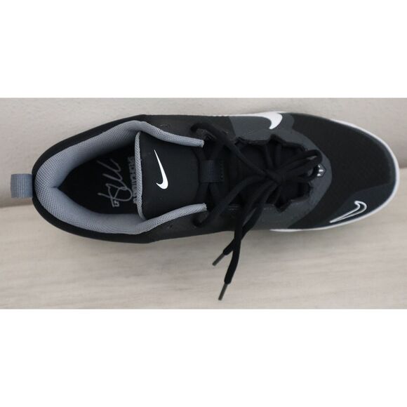 Nike FB2908-001 Men's Sz 9 Black/White Force Trout 9 Pro MCS Baseball Cleats - Picture 5 of 8